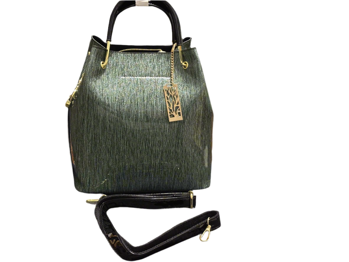 Green Sleek Handbag With Shoulder Strap | Boho | Bohemian | Gift For Mom | Gift For Her | Stylish | House Of Jax