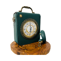 Handbag With Working Clock and Compact | Boho | Bohemian | Stylish | Trendy | House Of Jax Studio