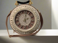 Time Clock | Hand Bag | Boho | Fancy | Stylish | Trendy | Working Clock | Bohemian | House Of Jax
