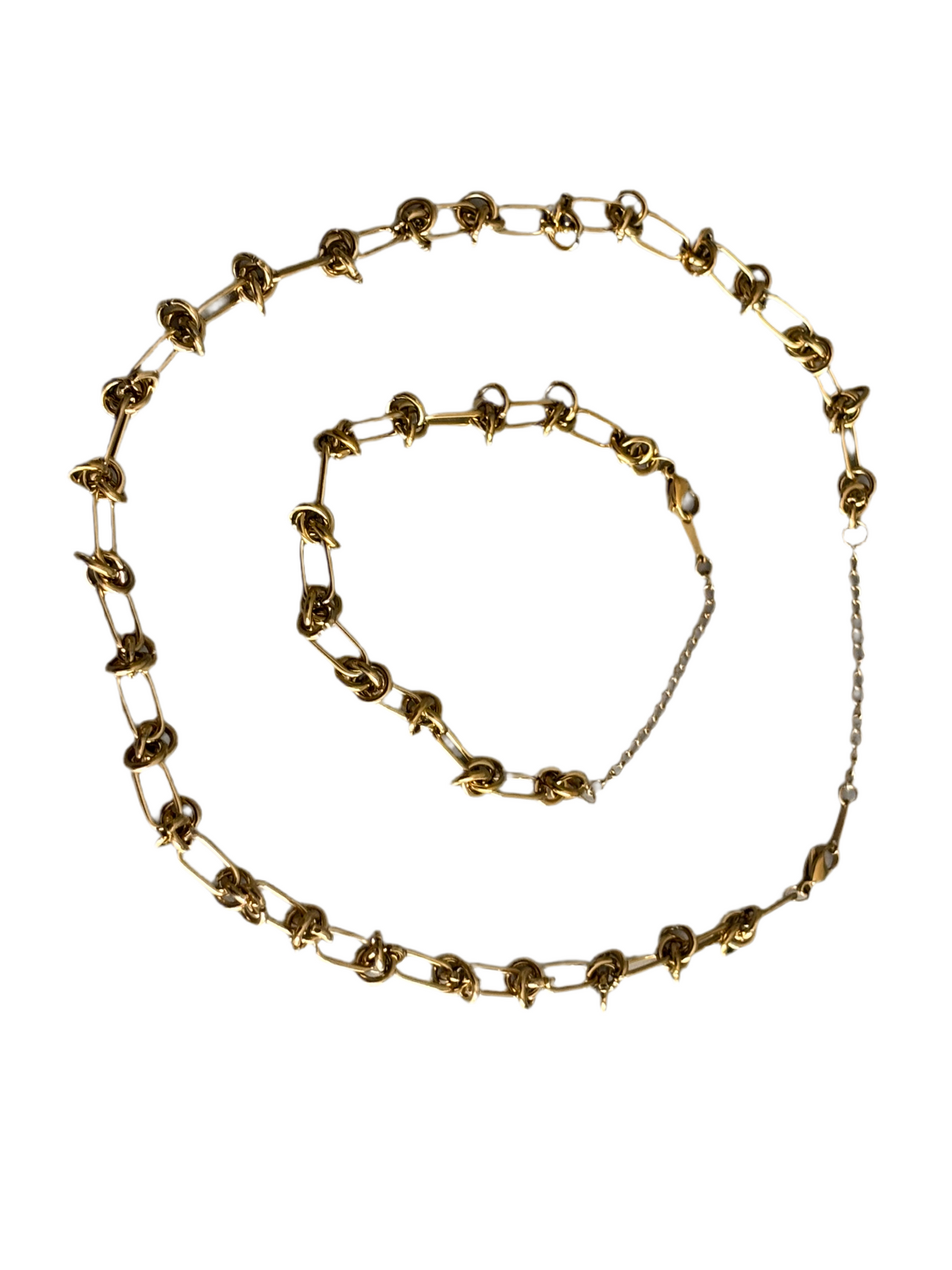 Chain Link Necklace and Bracelet | Punk Rock | Boho | Bohemian | Stylish | Trendy | House Of Jax
