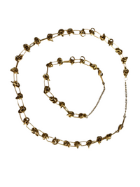 Chain Link Necklace and Bracelet | Punk Rock | Boho | Bohemian | Stylish | Trendy | House Of Jax
