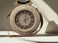 Time Clock | Hand Bag | Boho | Fancy | Stylish | Trendy | Working Clock | Bohemian | House Of Jax