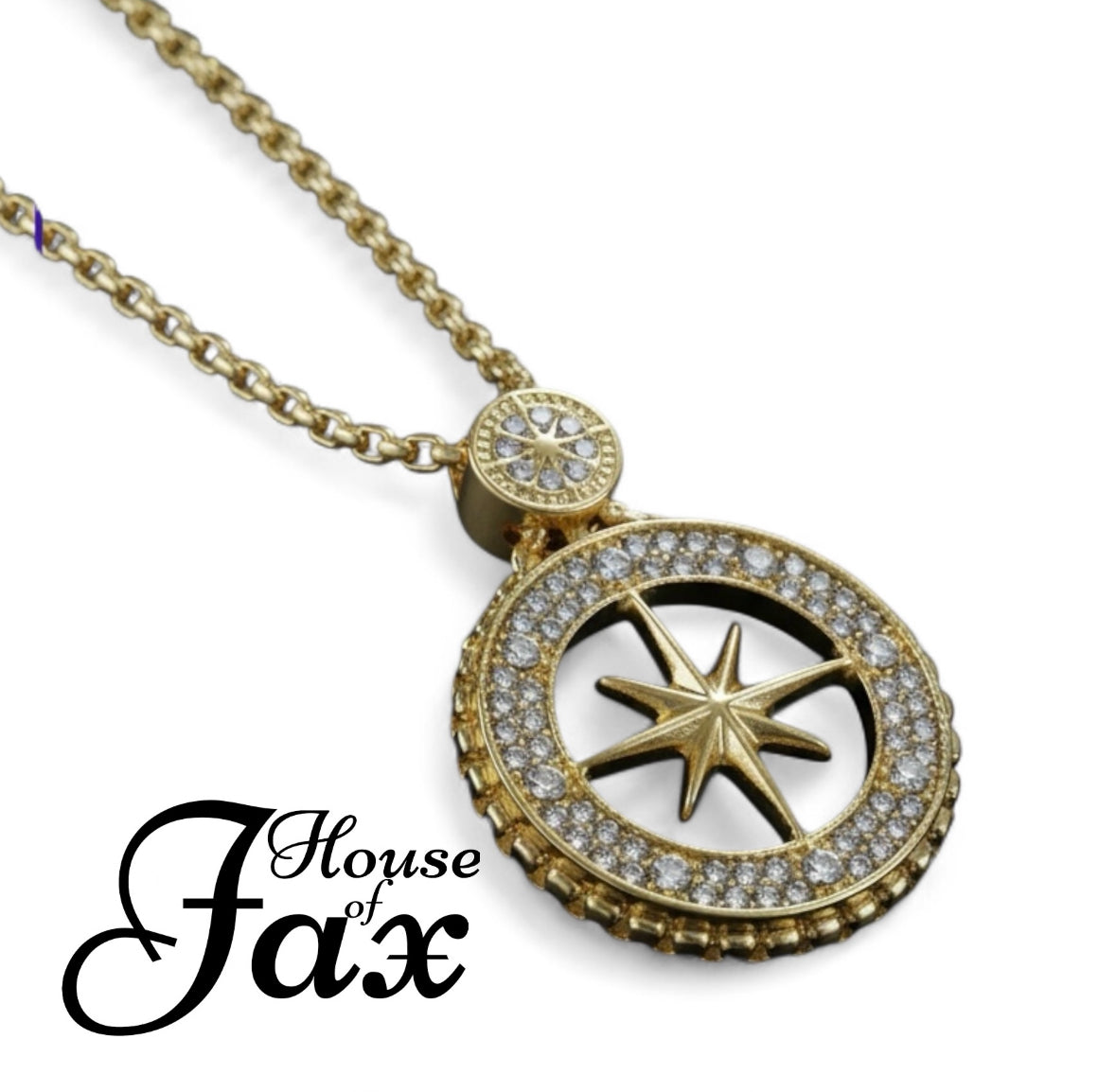 Pendant Necklace | Gold Colored | Boho | Trendy | Stylish | House Of Jax