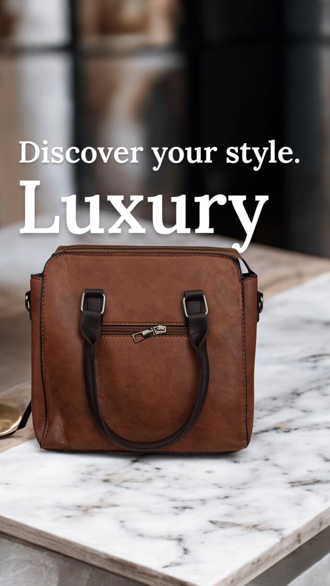 Leather Handbag With Make Up Bag And Wallet | Boho | Bohemian | Gift For Her | House Of Jax