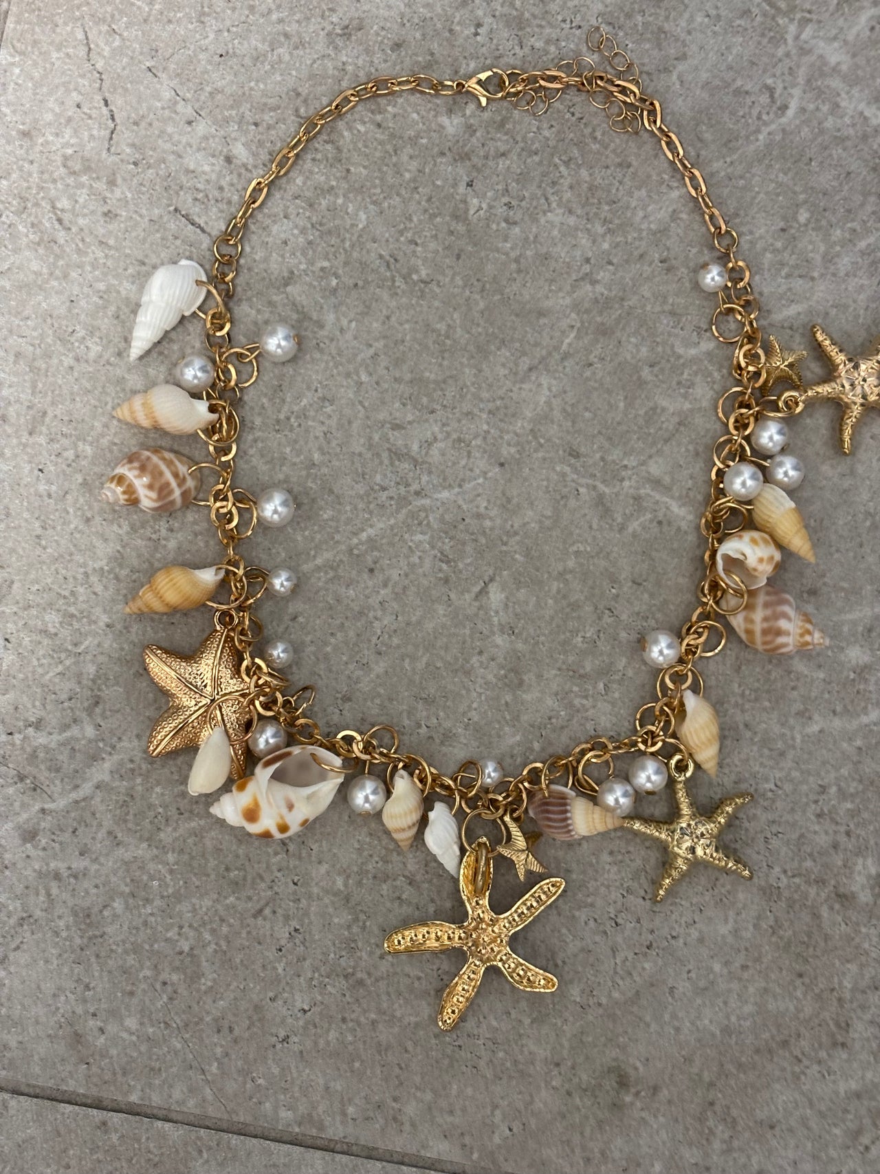 Sea Shells By The Sea Shore Collection| Necklace and Bracelet | House Of Jax Studio