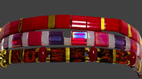 Stretchy Friendship Beaded Bracelets ( 6 ) | Trendy | Stylish | Hand Bag | Stack Of 6 Bracelets.