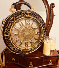 Time Clock | Hand Bag | Boho | Fancy | Stylish | Trendy | Working Clock | Bohemian | House Of Jax