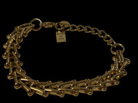 Chevron Chain Bracelet | Gold | Stainless Steel |Boho | Stylish | Bohemian| House Of Jax