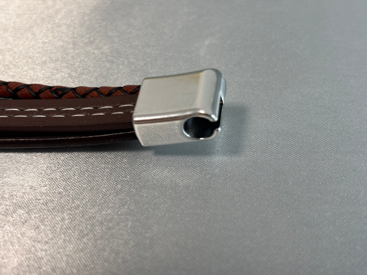 Men's Black and Brown Faux Leather Bracelet | For Smaller Wrists | Bohemian | Stylish | Fancy | Trendy | Modern | House Of Jax