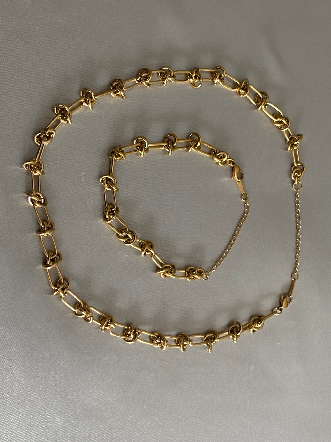 Chain Link Necklace and Bracelet | Punk Rock | Boho | Bohemian | Stylish | Trendy | House Of Jax