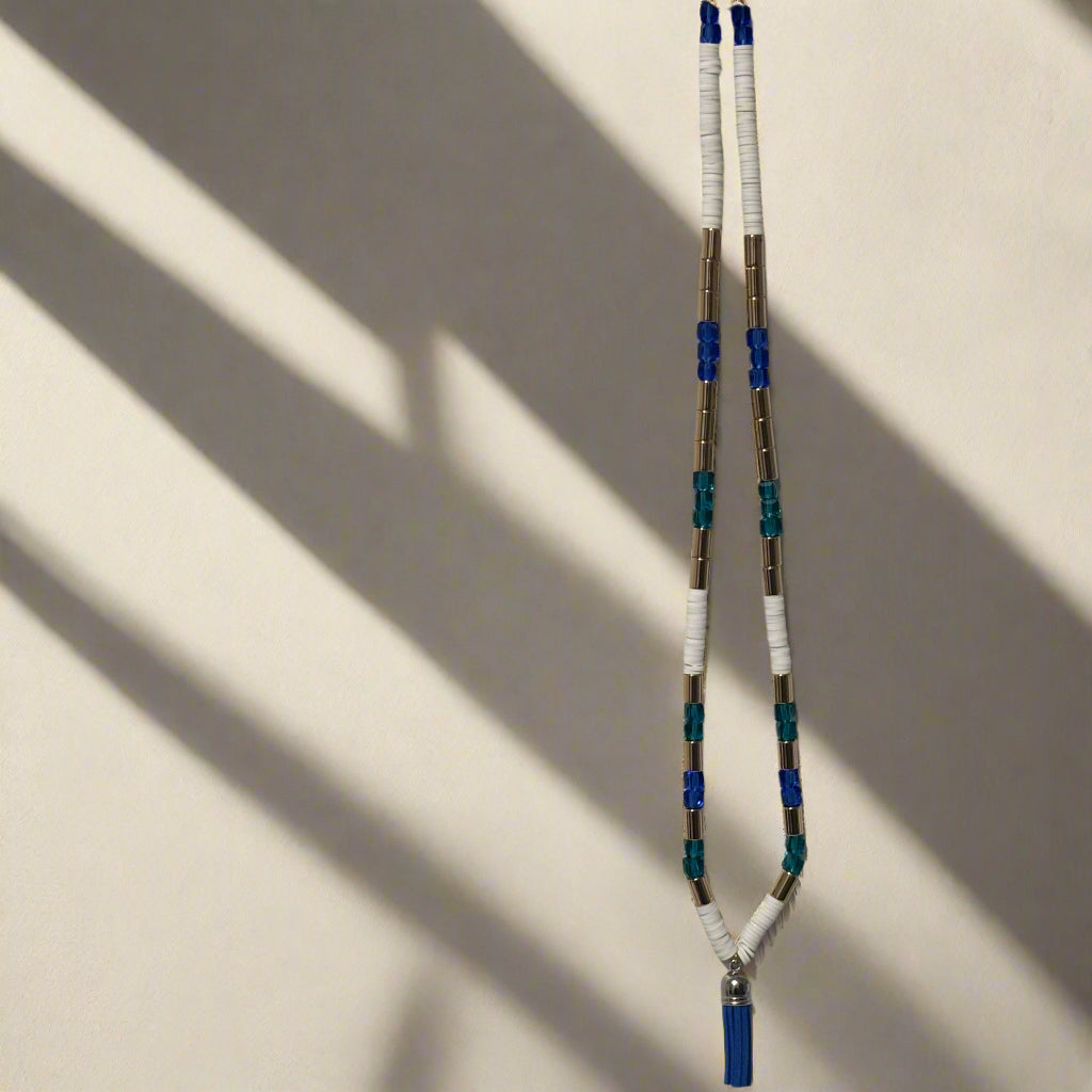 Handmade Necklace Made By House Of Jax | A- Crystal Necklace  and Bracelet | Boho | Bohemian | Stylish | Trendy