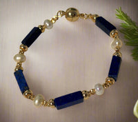 Lapis lazuli Bracelet | Boho | Bohemian Bracelet | Stylish | Fancy | Trendy | House Of Jax