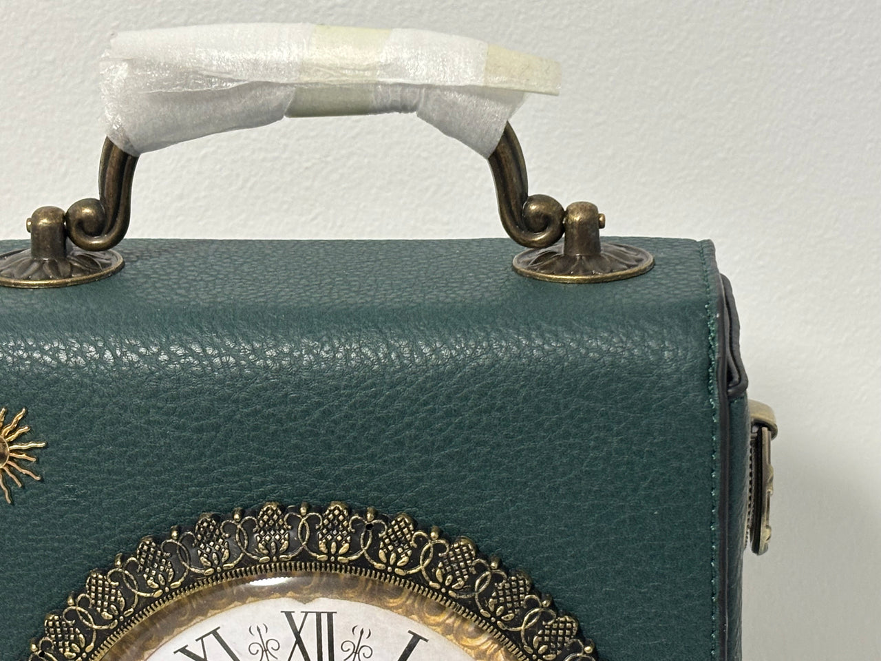 Handbag With Working Clock and Compact | Boho | Bohemian | Stylish | Trendy | House Of Jax Studio