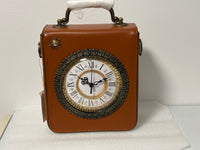 Handbag With Working Clock and Compact | Boho | Bohemian | Stylish | Trendy | House Of Jax Studio