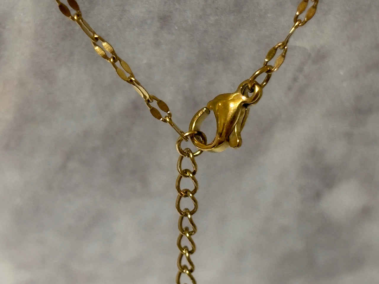 Egg Necklace | Blue and Gold Colored | Boho | Bohemian | Trendy | Stylish | House Of Jax