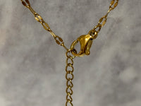 Egg Necklace | Blue and Gold Colored | Boho | Bohemian | Trendy | Stylish | House Of Jax