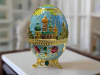 Faberge Type Russian Orthodox Egg | Trendy | Russian Tsar | Stylish | House Of Jax