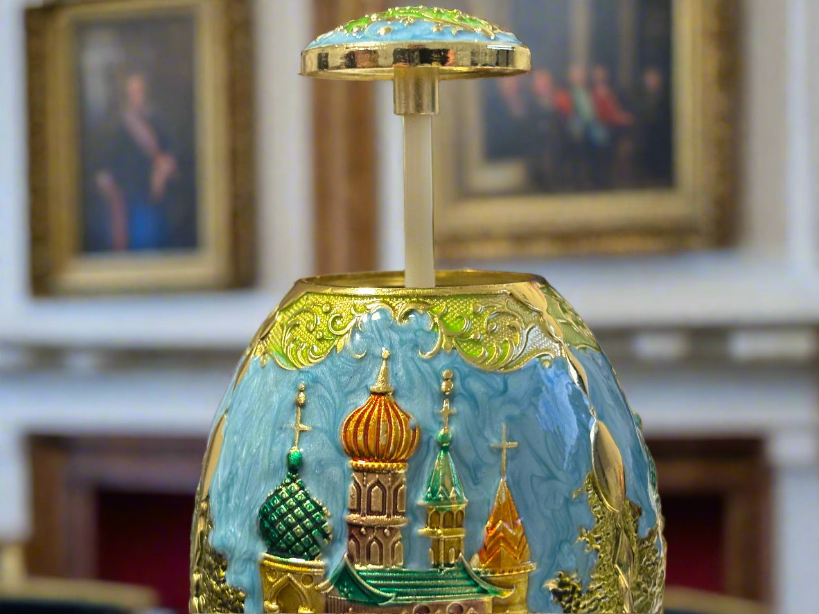 Faberge Type Russian Orthodox Egg | Trendy | Russian Tsar | Stylish | House Of Jax