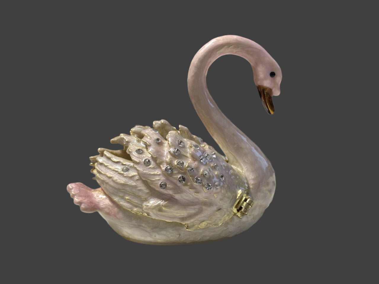 Faberge Type Swan Figurine | Gift For Mom | Gift For Her | Boho | House Of Jax