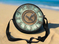 Retro Time Clock Handbags | Free Children's Handbag Non Working Clock Included | Boho | Bohemian | Stylish | Trendy | House Of Jax Studio