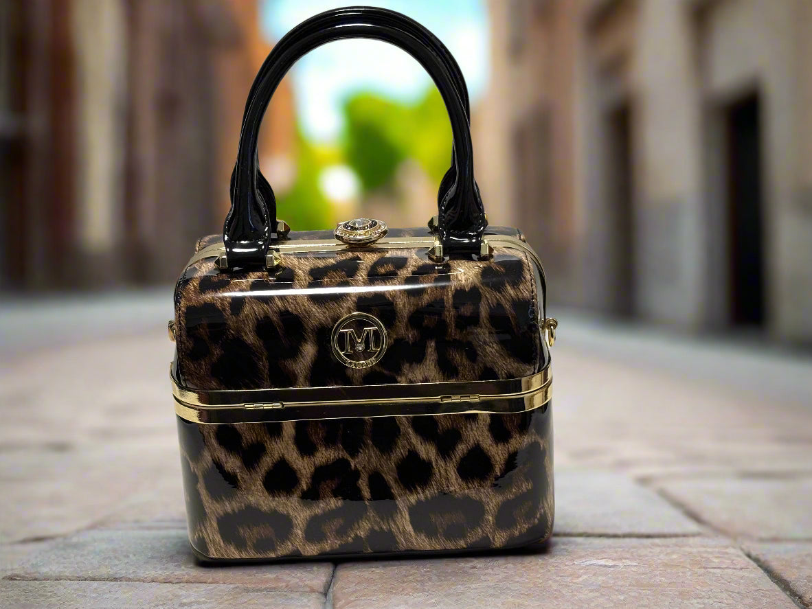 Designer Type Luxury Handbag | Leopard Printed | Boho | Bohemian | Stylish | Trendy | Gift For Her | House Of Jax