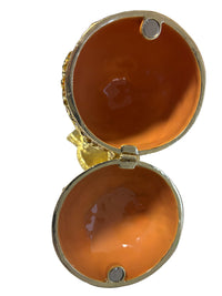 Hand Crafted Faberge Type Egg | Gold And Red | Gift For Her | Gift For Him | Christmas Gift
