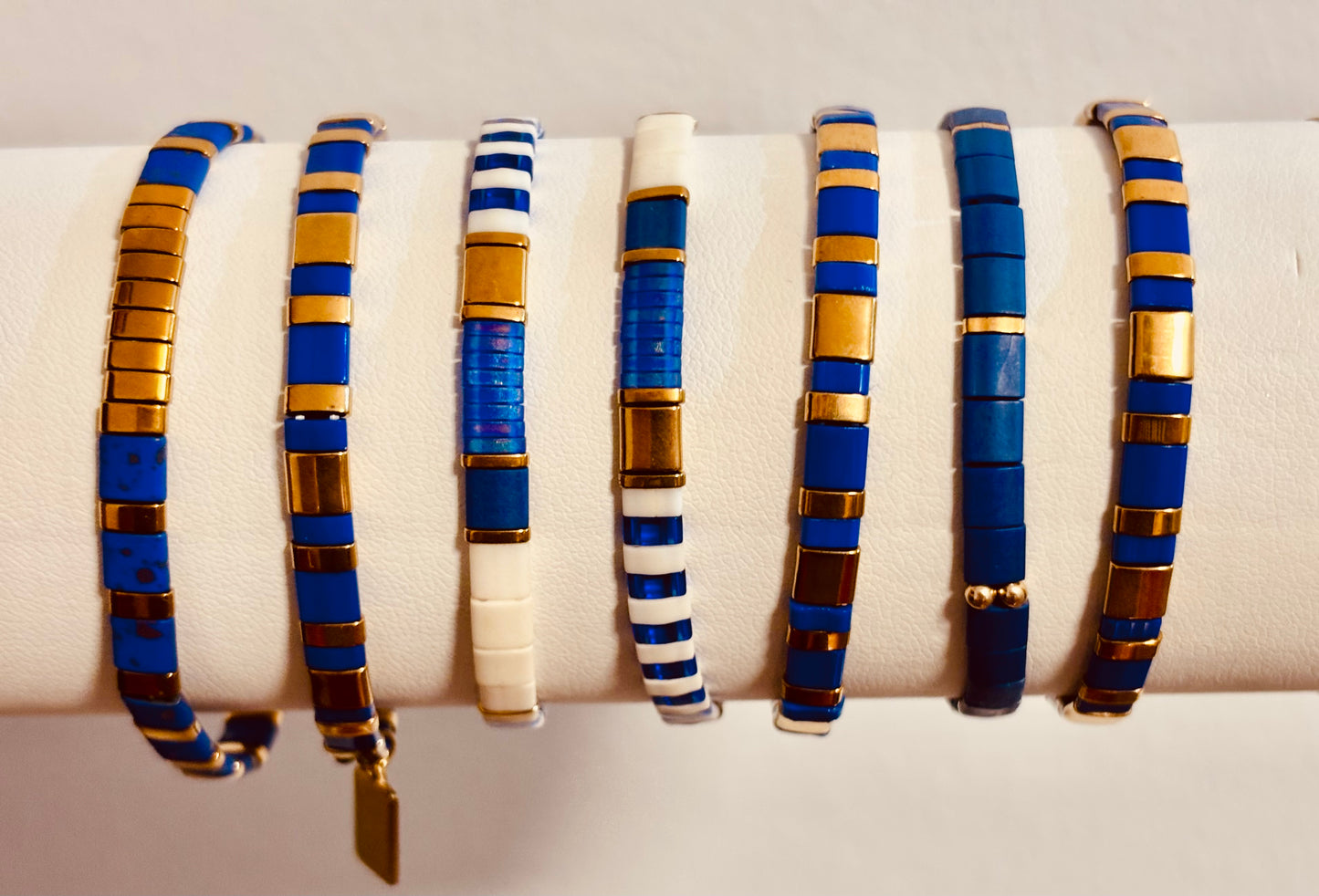 Handmade | Egyptian Pharaoh | Miyuki | Tila | Boho Beaded Bracelets | Stylish | Bohemian | Trendy | ( 7 Pieces ) By: House Of Jax