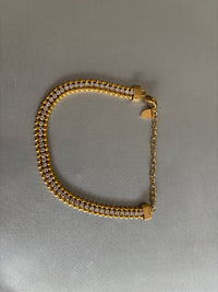 Luxury Gold Color Tennis Bracelet | House of Jax Studio