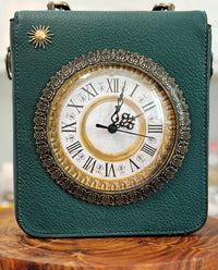 Handbag With Working Clock and Compact | Boho | Bohemian | Stylish | Trendy | House Of Jax Studio