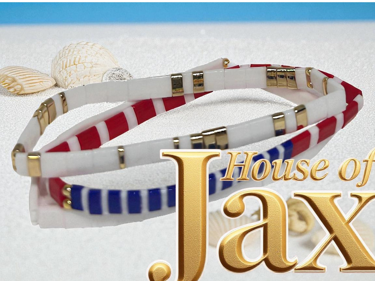 Miyuki Tila bead stretch American Patriot Bracelet Stack  | USA  | America | Trend 2025 |Friendship Bracelets | price / per bracelet | quality |waterproof