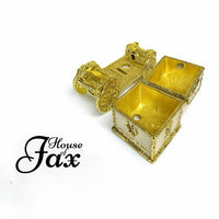 Collectable Faberge Type Carriage | Christmas Gift | White and Gold | Gift For Her | Gift For Him | House Of Jax